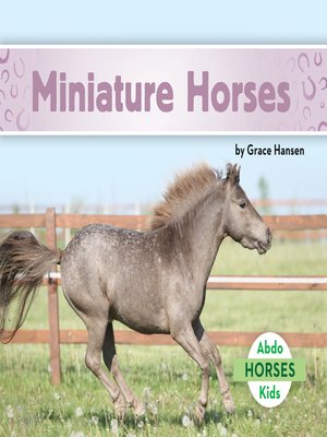 cover image of Miniature Horses